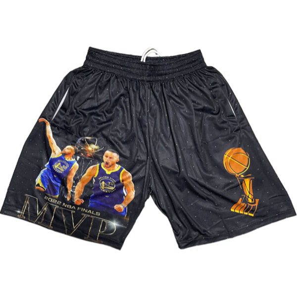 Shorts NBA Golden State Warriors Noir