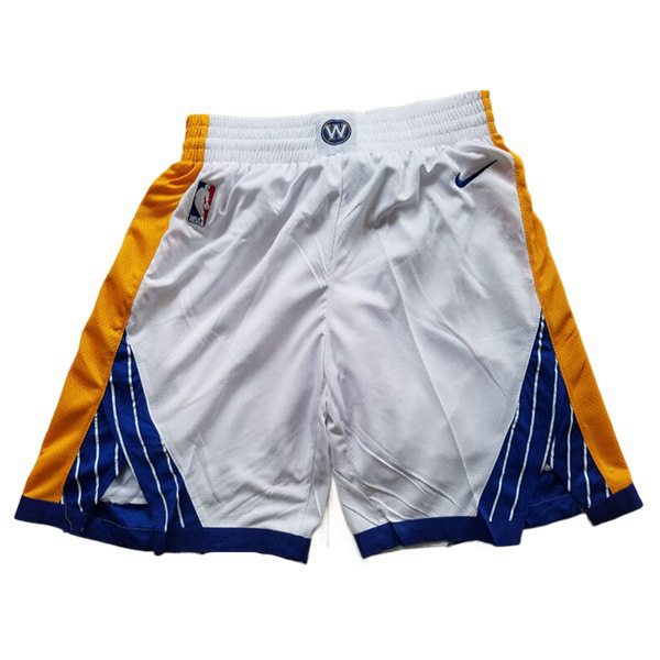 Shorts NBA Golden State Warriors Blanc