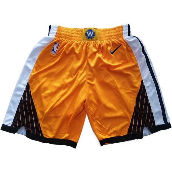 Shorts NBA Golden State Warriors Jaune