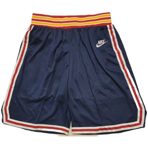 Shorts NBA Golden State Warriors Bleu Foncé