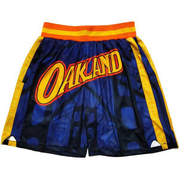 Shorts NBA Golden State Warriors Bleu