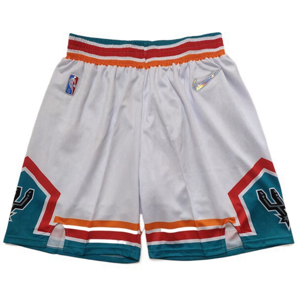 Shorts NBA San Antonio Spurs Blanc