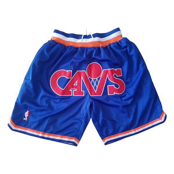 Shorts NBA Cleveland Cavaliers Bleu