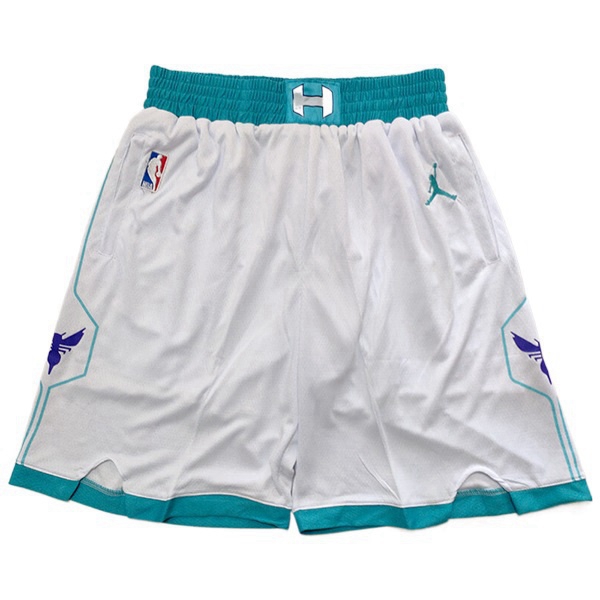 Shorts NBA Charlotte Hornets Blanc