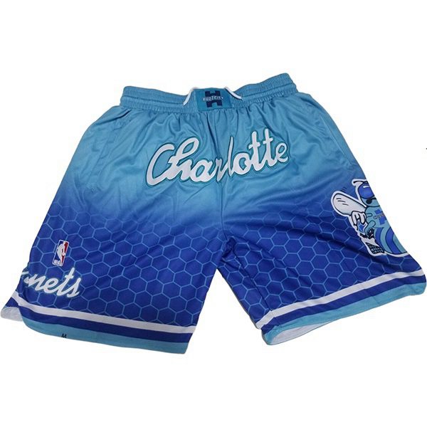 Shorts NBA Charlotte Hornets Bleu