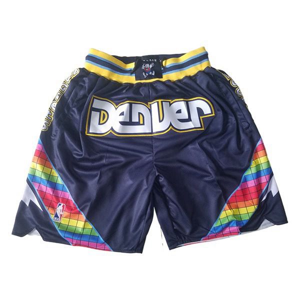 Shorts NBA Denver Nuggets Pourpre