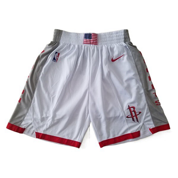 Shorts NBA Houston Rockets Blanc