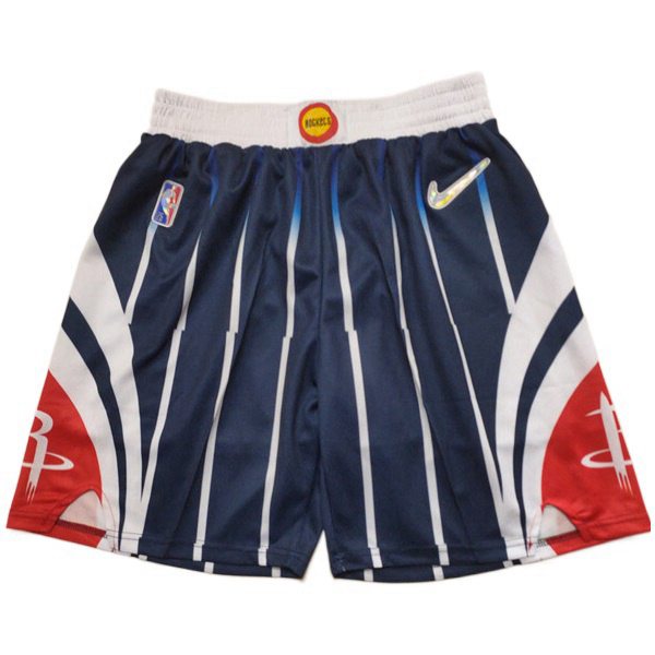 Shorts NBA Houston Rockets Bleu Foncé