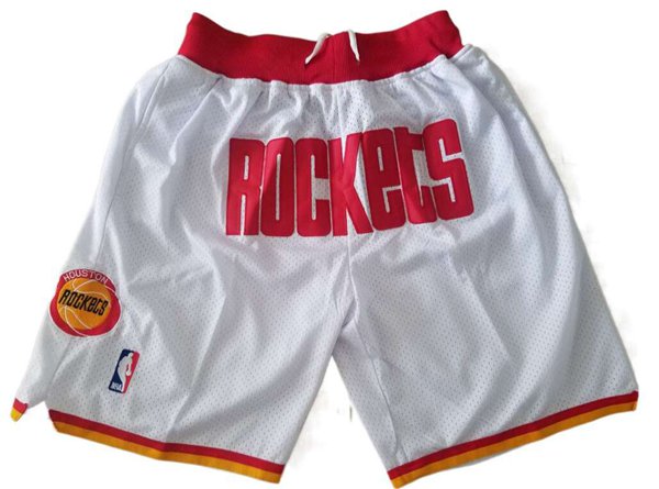 Shorts NBA Houston Rockets Blanc