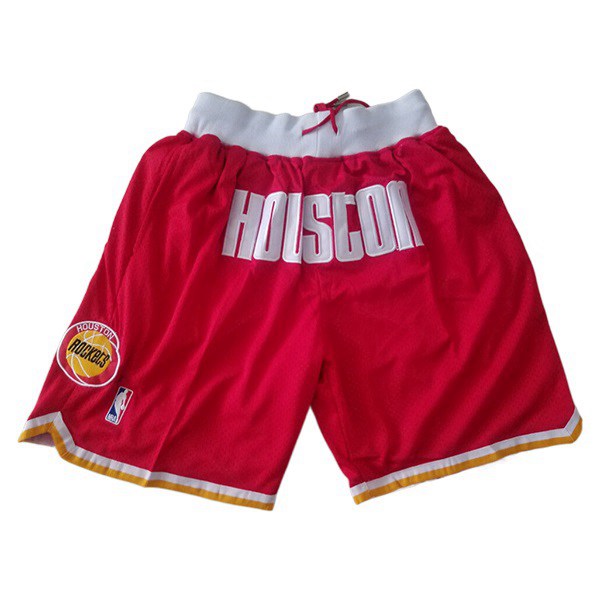 Shorts NBA Houston Rockets Rouge