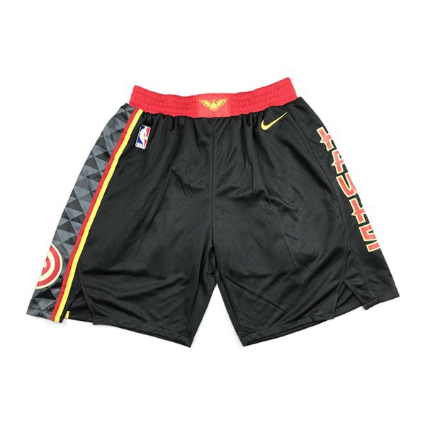 Shorts NBA Atlanta Hawks Noir