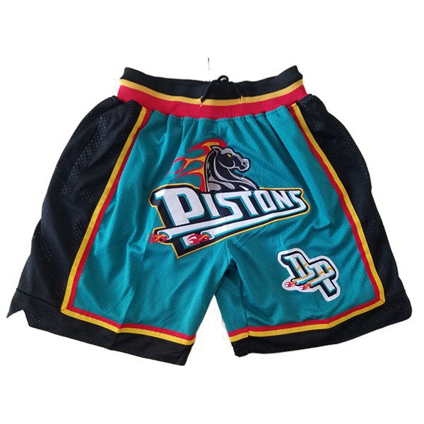 Shorts NBA Detroit Pistons Vert