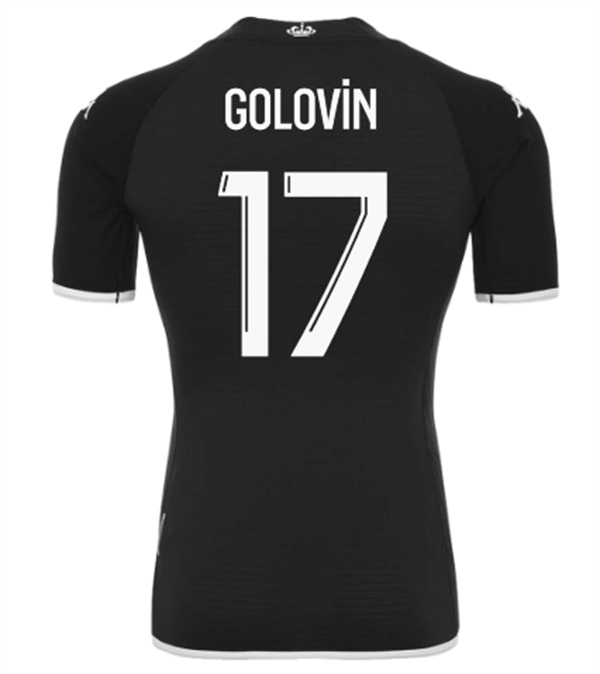 Maillot de Foot AS Monaco (GOLOVIN #17) 2022/2023 Third