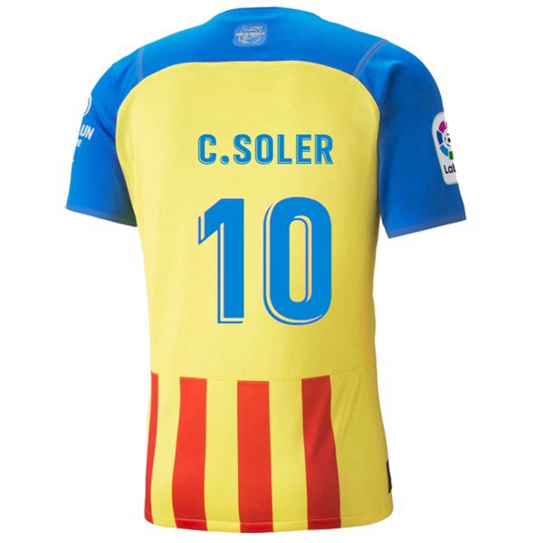 Maillot de Foot Valencia (C.SOLER #10) 2022/2023 Third