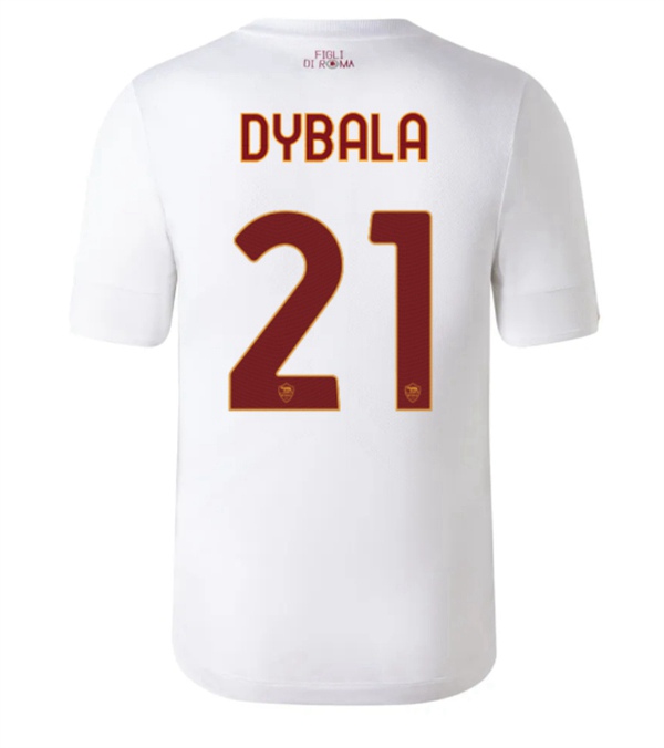 Maillot de Foot As Rome (DYBALA #21) 2022/2023 Exterieur