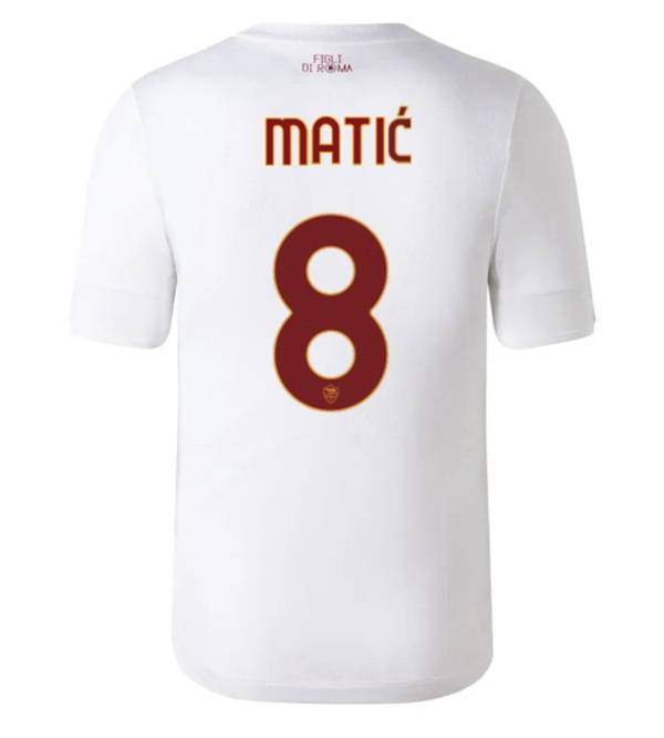 Maillot de Foot As Rome (MATIĆ #8) 2022/2023 Exterieur