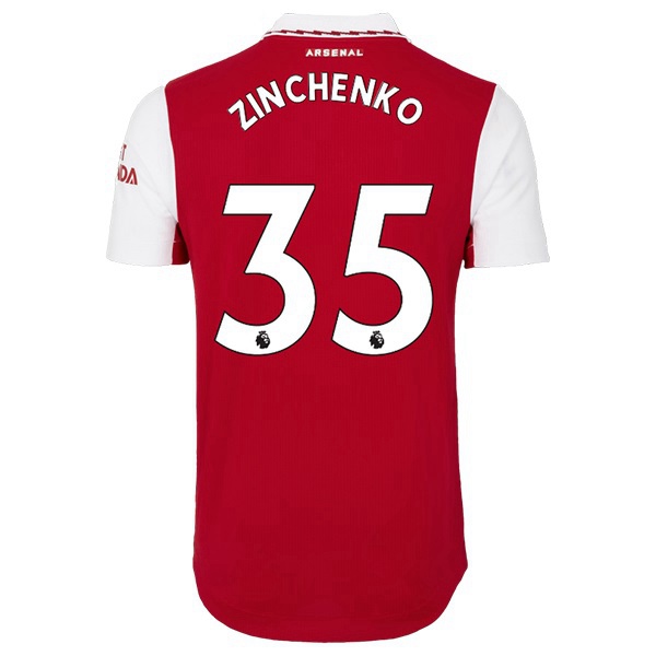 Maillot de Foot Arsenal (ZINCHENKO #35) 2022/2023 Domicile