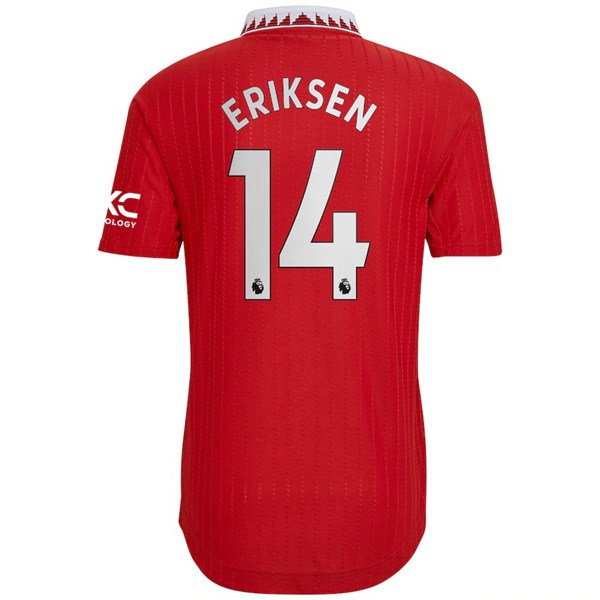 Maillot de Foot Manchester United (ERIKSEN #14) 2022/2023 Domicile