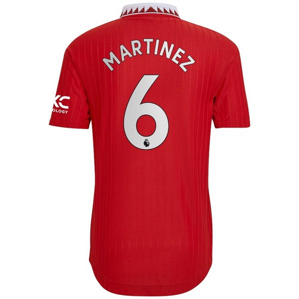 Maillot de Foot Manchester United (MARTÍNEZ #6) 2022/2023 Domicile