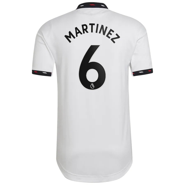 Maillot de Foot Manchester United (MARTÍNEZ #6) 2022/2023 Exterieurd