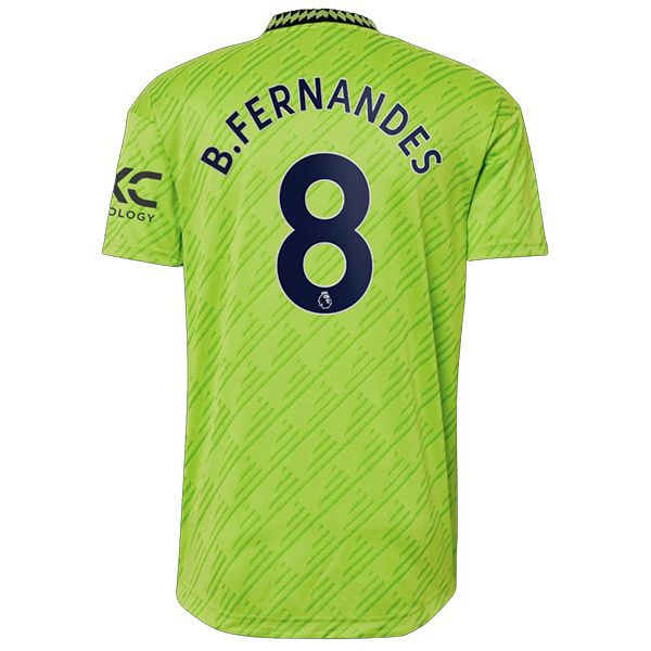 Maillot de Foot Manchester United (B. FERNANDES #8) 2022/2023 Third