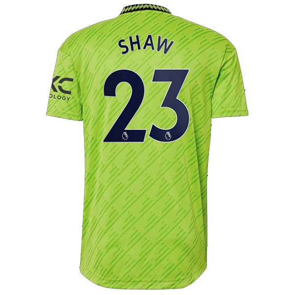 Maillot de Foot Manchester United (SHAW #23) 2022/2023 Third