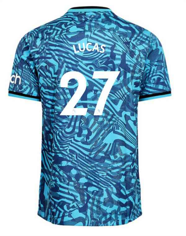 Maillot de Foot Tottenham Hotspur (LUCAS #27) 2022/2023 Third