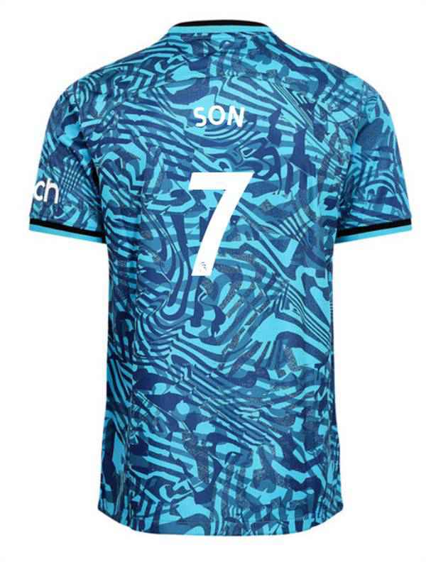 Maillot de Foot Tottenham Hotspur (SON #7) 2022/2023 Third