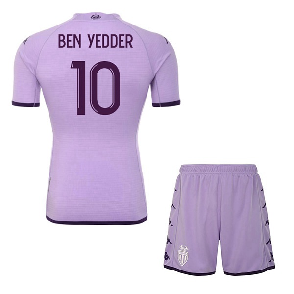 Maillot de Foot AS Monaco (BEN-YEDDER #10) Enfant Third 2022/2023