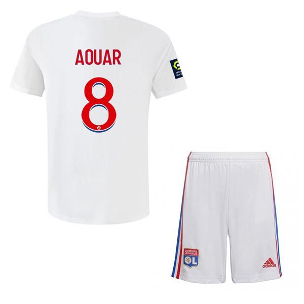 Maillot de Foot Lyon (AOUAR #8) Enfant Domicile 2022/2023