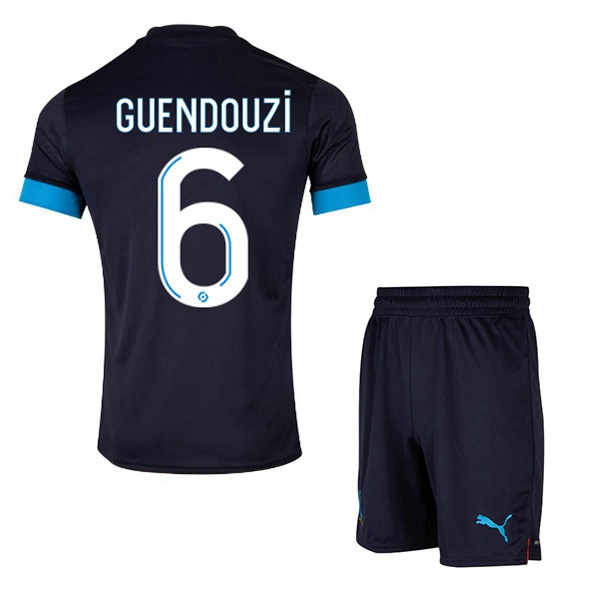 Maillot de Foot Marseille (GUENDOUZI #6) Enfant Exterieur 2022/2023