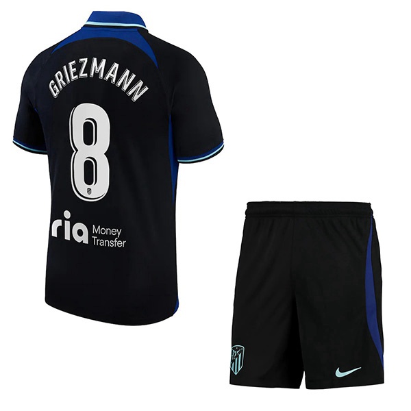 Maillot de Foot Atletico Madrid (GRIEZMANN #8) Enfant Exterieur 2022/2023