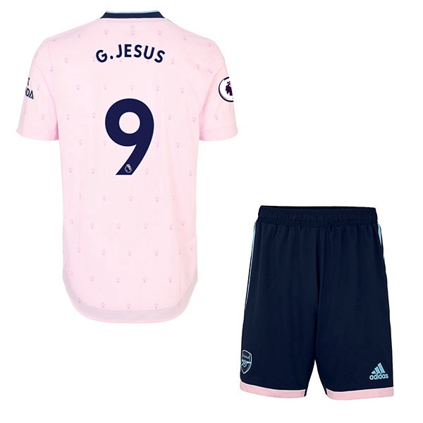 Maillot de Foot Arsenal (G.JESUS #9) Enfant Third 2022/2023