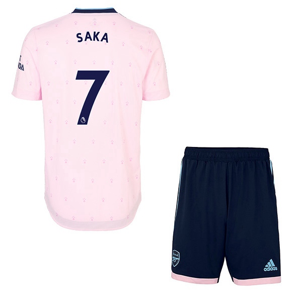 Maillot de Foot Arsenal (SAKA #7) Enfant Third 2022/2023