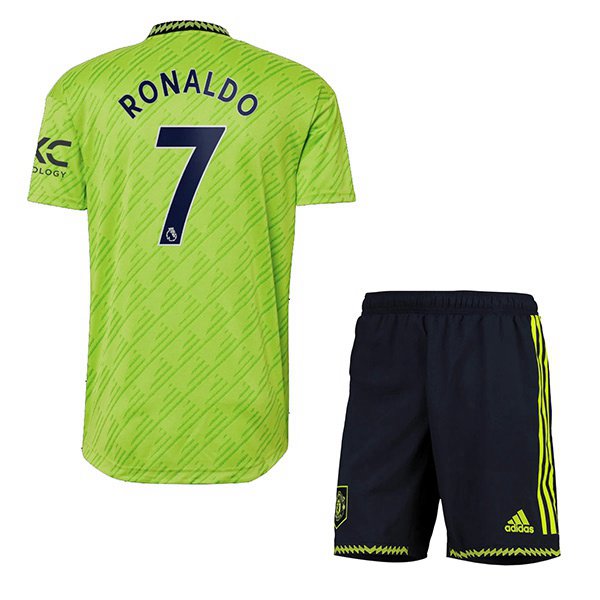 Maillot de Foot Manchester United (RONALDO #7) Enfant Third 2022/2023