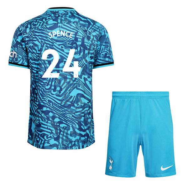 Maillot de Foot Tottenham Hotspur (SPENCE #24) Enfant Third 2022/2023