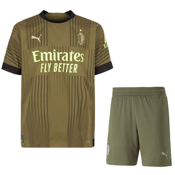 Nouveau Maillot de Foot Milan AC Enfant Third 2022/2023