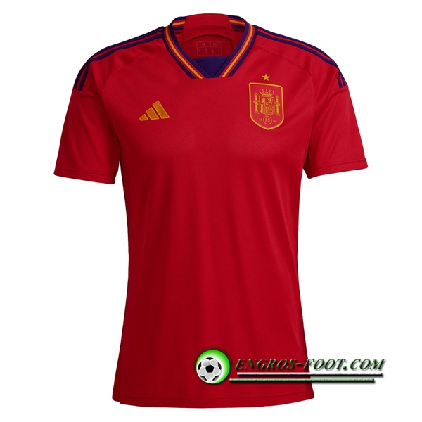 Nouveau Maillot Equipe Foot Espagne Domicile 2022/2023