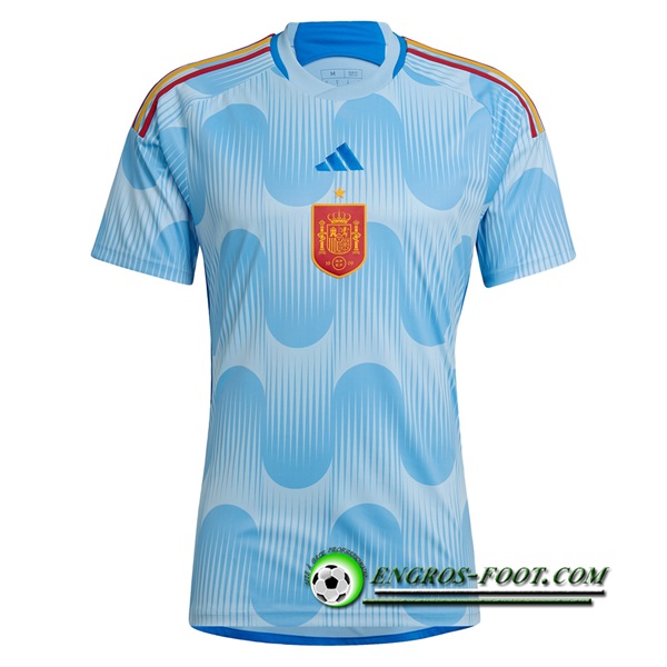 Nouveau Maillot Equipe Foot Espagne Exterieur 2022/2023