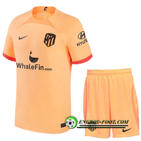 Ensemble Maillot Foot Atletico Madrid Third + Short 2022/2023