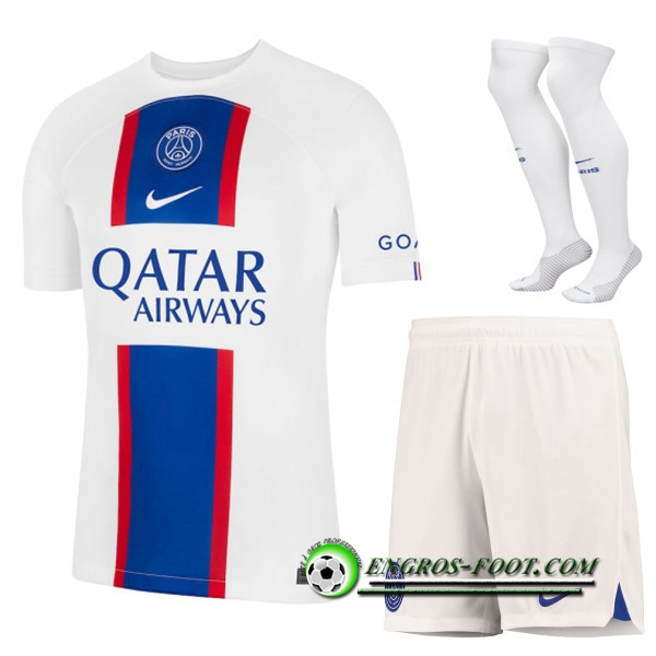 Ensemble Maillot Foot PSG Third (Short + Chaussettes) 2022/2023