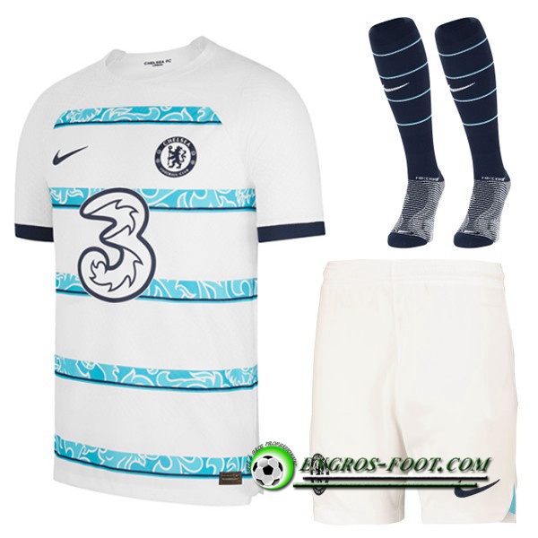 Ensemble Maillot Foot FC Chelsea Exterieur (Short + Chaussettes) 2022/2023