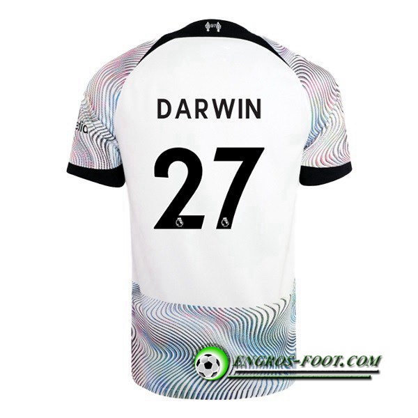 Maillot de Foot Liverpool (DARWIN #27) 2022/2023 Exterieur