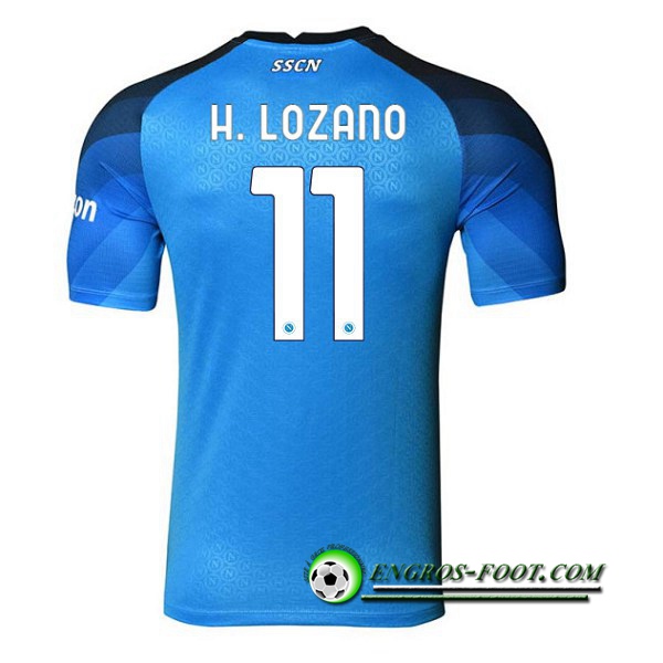 Maillot de Foot SSC Naples (H. LOZANO #11) 2022/2023 Domicile