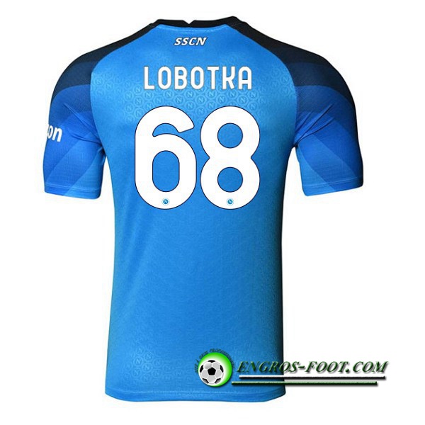 Maillot de Foot SSC Naples (LOBOTKA #68) 2022/2023 Domicile