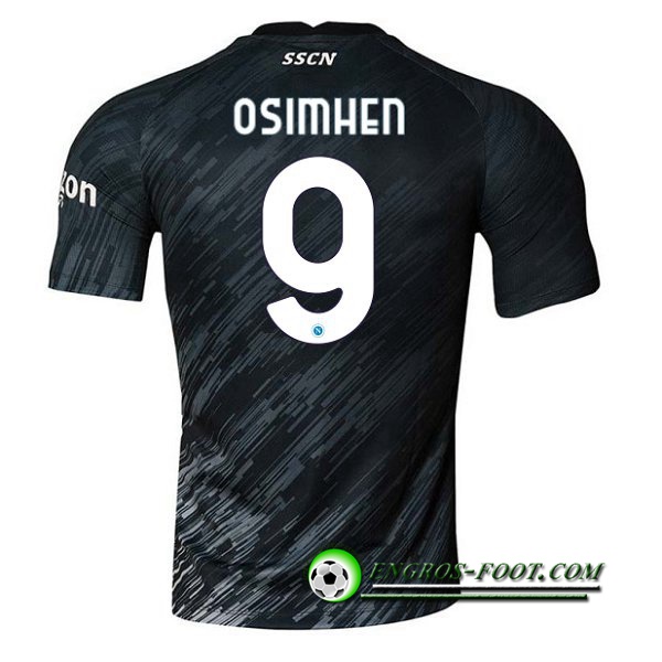 Maillot de Foot SSC Naples (OSIMHEN #9) 2022/2023 Third