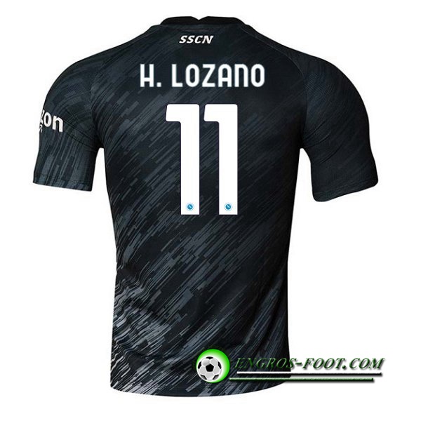 Maillot de Foot SSC Naples (H. LOZANO #11) 2022/2023 Third