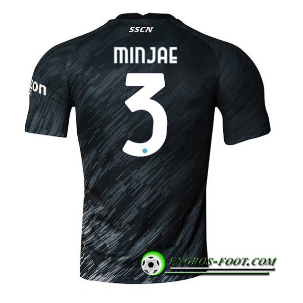 Maillot de Foot SSC Naples (MINJAE #3) 2022/2023 Third