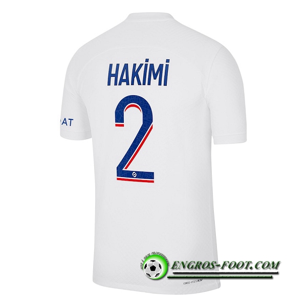 Maillot de Foot PSG (HAKIMI #2) 2022/2023 Third