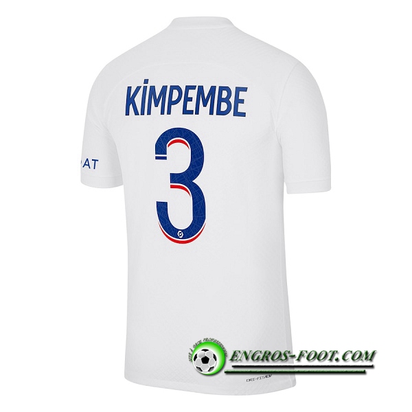 Maillot de Foot PSG (KIMPEMBE #3) 2022/2023 Third